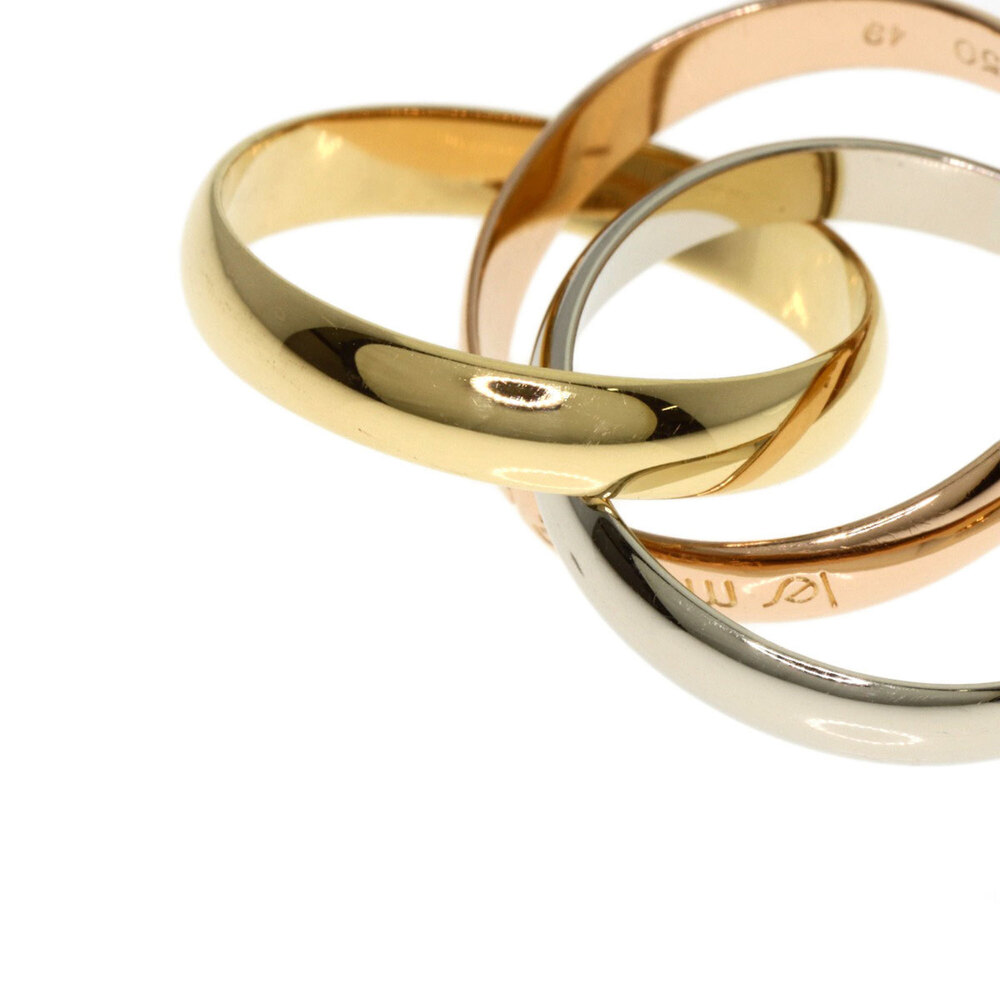 CARTIER 18k Gold Trinity Ring #49 - Picture 8 of 9